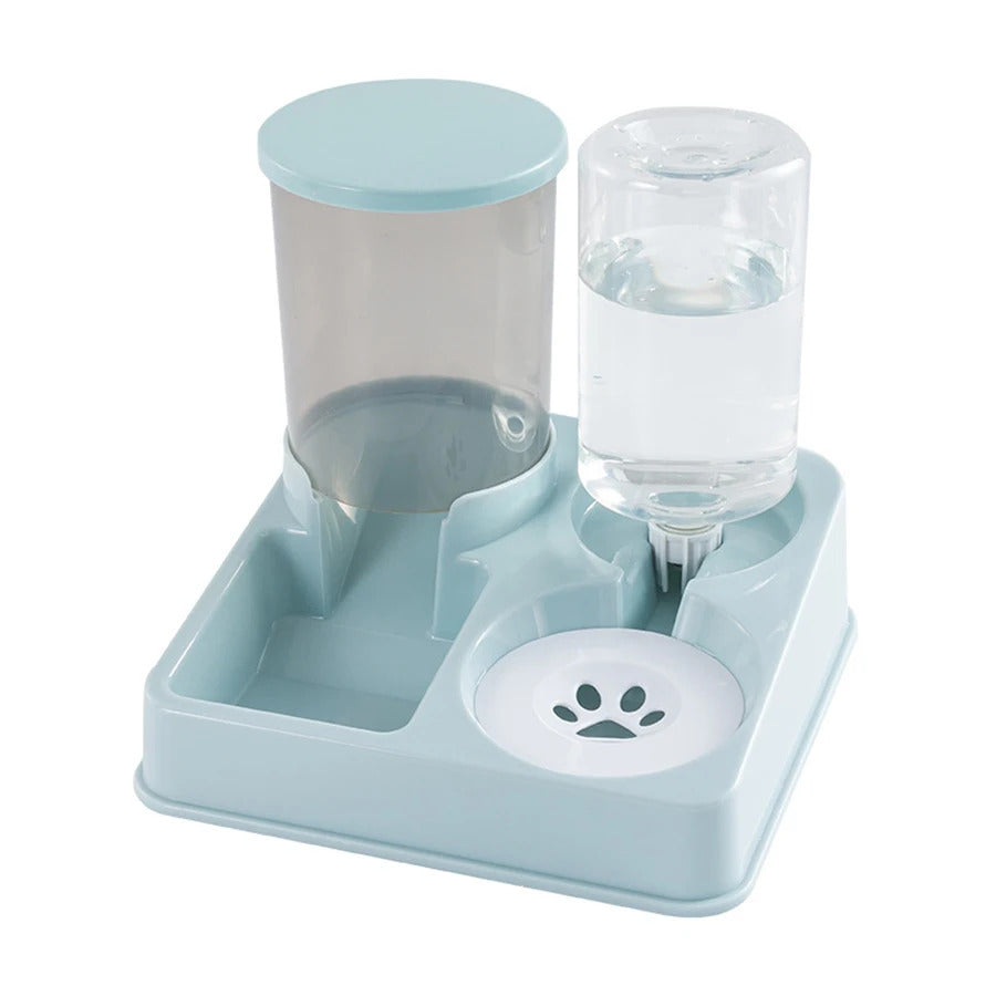 Neil & Chidi™  2-in-1 Automatic Pet Feeder & Water Dispenser