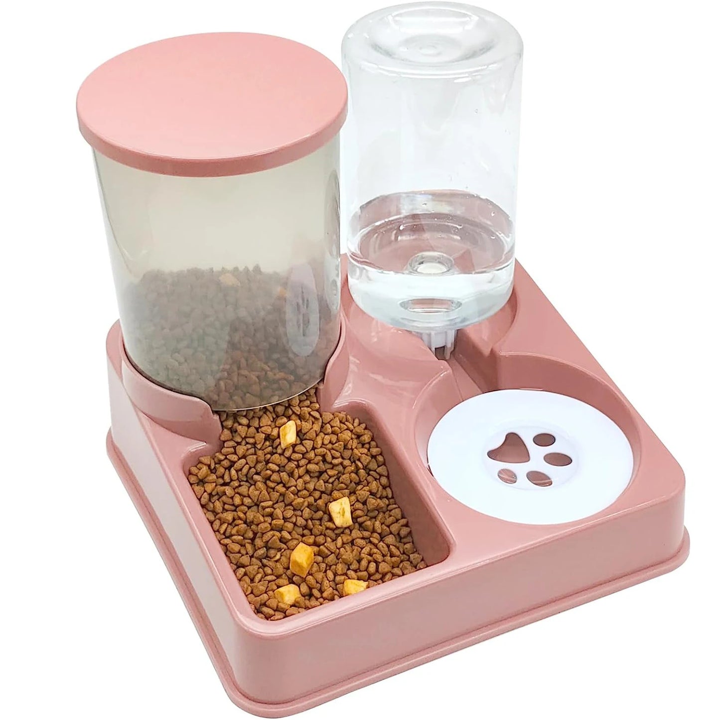Neil & Chidi™  2-in-1 Automatic Pet Feeder & Water Dispenser
